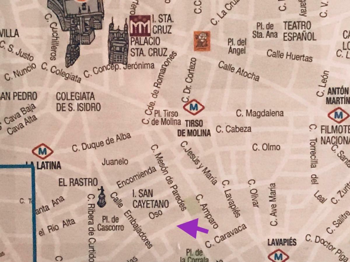 Apartamento En Corrala Madrid Dış mekan fotoğraf